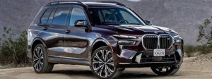 A black 2025 BMW X7.